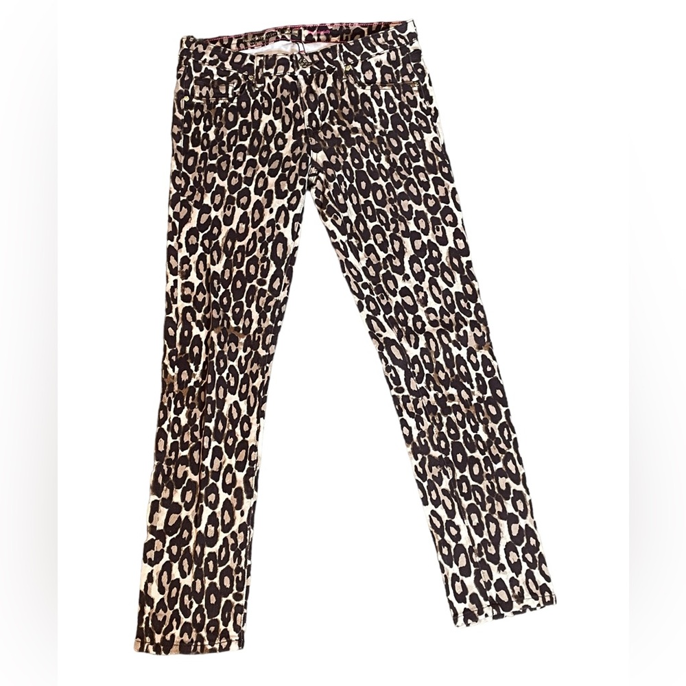 Kate Spade Broome Street size 27 skinny‎ leopard jeans, NY Broome Street